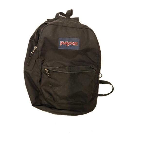 JanSport Superbreak One Black Daily Backpack - Picture 1 of 4